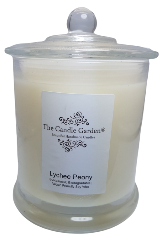 Lychee Peony Soy Candle