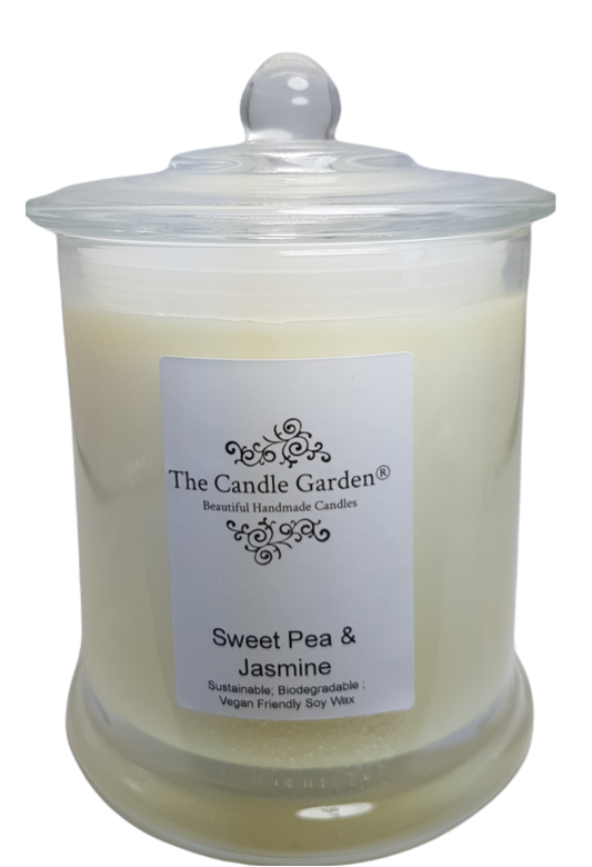 Sweet Pea & Jasmine Soy Candle